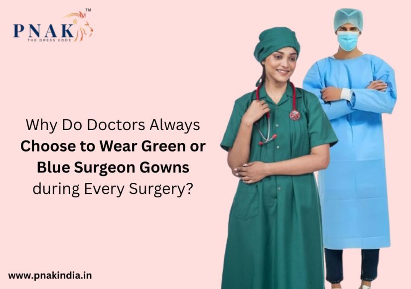 Why Do Doctors Always Choose to Wear Green or Blue Surgeon Gowns during Every Surgery